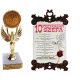  STATUETTE GESCHENK FÜR DEN CHEF CHEF + DIPLOMA