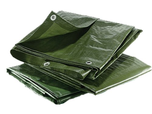 Dicke, wasserdichte und frostbeständige Planen Plane 120 g/m² 3 x 5 m