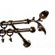  GÜNSTIGE VORHANGSTANGEN Classic Double 240 ANGEBOT!!!