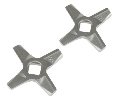  ZELMER FLEISCHWOLFMESSER NR. 8 DOPPELSEITIG