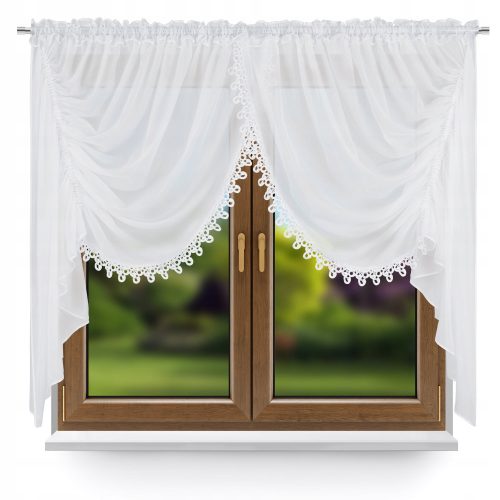 Vorhänge, Vorhänge bereit Klassischer Voile-Vorhang 390 cm x 155
