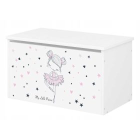  Baby Boo Spielzeugtruhe 70 x 40 cm weiß