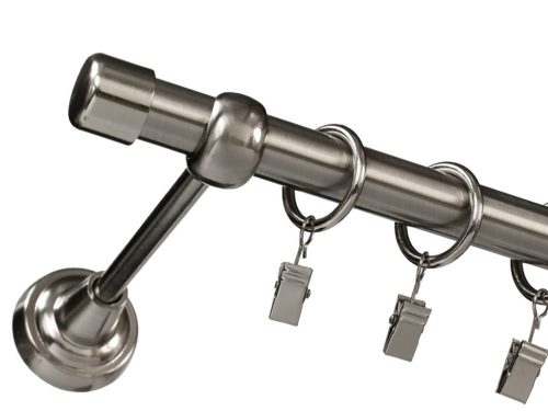  EINFACHE Gardinenstangen, einzelne Gardinenstange aus Metall, 19/240