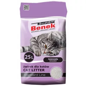  Super Benek Lawenda 25L Lila Katzenstreu + EBOOK