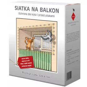  Jacopic Sicherheitsnetz 6 m x 3 m beige