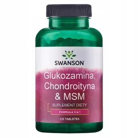  Glukosamin, Chondroitin & MSM Tabletten, unterstützt Gelenkgesundheit - 120 Stück