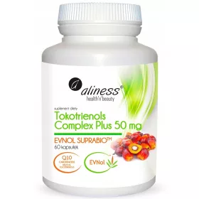   Aliness Tokotrienol-Komplex PLUS 50 mg mit EVNOL SUPRABIO – Nahrungsergänzungsmittel