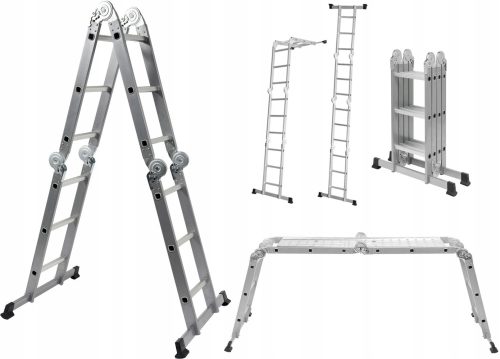 Vorelleiter 3,4 m Aluminium 1 x 12 bis 150 kg