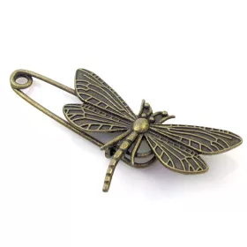  JeraNet Libellenbrosche braun