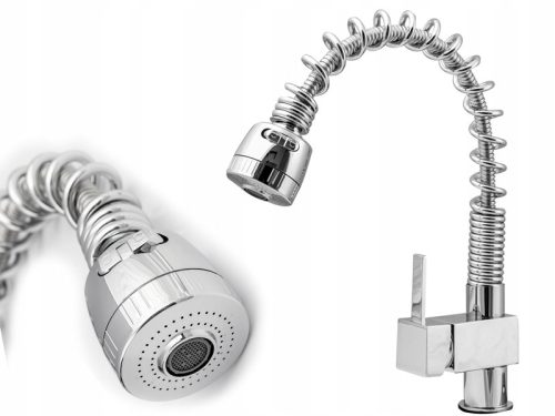 Msanit Cubo Stand-Küchenarmatur, Silber