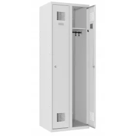Malow zweitüriger Arbeitsschutzschrank, 180 cm x 60 cm