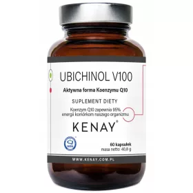  Ubichinol - Aktives Coenzym Q10 von Kaneka, 100 mg, 60 Kapseln