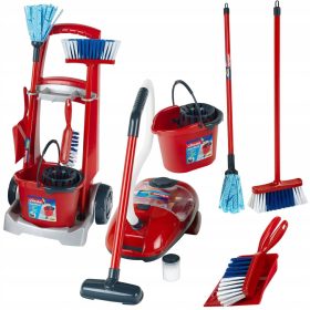  Theo Klein Vileda rotes Reinigungsset