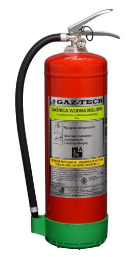 Wasser- und Nebelfeuerlöscher 6 kg
