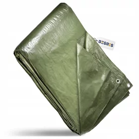   Verstärkte Schutzplane 10x12 m, wasserdicht und UV-beständig