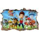 Dekorative Wandaufkleber Paw Patrol 3D Xxl+ Posteraufkleber