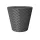  Prosperplast Blumentopf 60 cm x 60 x 59 cm Durchmesser 60 cm Kunststoff in den Farben Grau und Silber