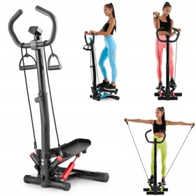  Torsionsstepper mit Hop-Sport Noble-Kabeln rot