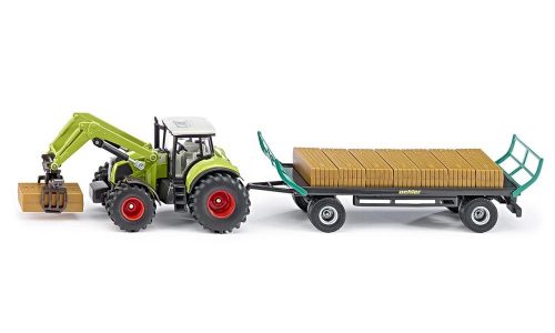  Siku Traktor mit Greifer und Anhänger ab 3 Jahren