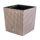  Prosperplast-Blumentopf, 26,5 cm x 26,5 x 26,5 cm, Durchmesser 26,5 cm, Kunststoff in Braun- und Beigetönen