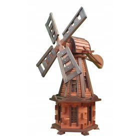  Gartenwindmühlen Holzwindmühle 100 cm, 3 Typen
