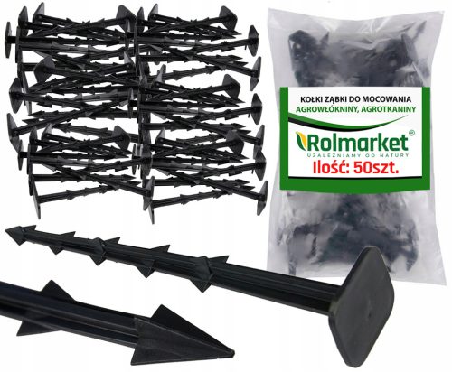 Agrartextil - Landwirtschaftliches Mulchgewebe (Anti-Unkraut) Rolmarket schwarz 3 x 25 cm 0 g/m²