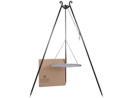  GESCHMIEDETER GARTENGRILL PIOTR - Rost 60 cm ES-ER