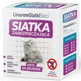  Sicherheitsnetz Linarem SiatkiSieci 6 mx 3 m beige