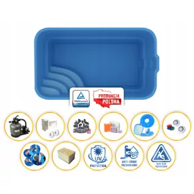 PLAST-POL Rechteckbecken 510 x 300 cm