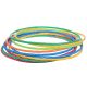HULA HOP 60 cm lockiges Abnehmen 10 MIX COLOR