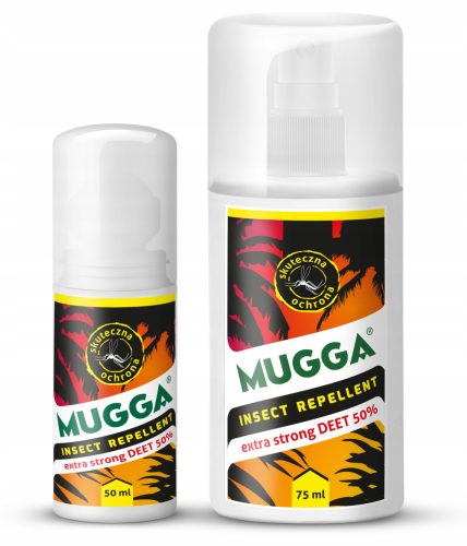  10x MUGGA Mückenzeckenspray 9,5 % DEET