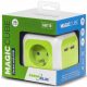 GreenBlue MagicCube GB118 Steckdosenleiste, 4 Steckdosen, 1,4 m, grün