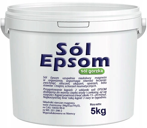  Römischer Bitter Bittersalz Magnesiumsulfat 5 kg