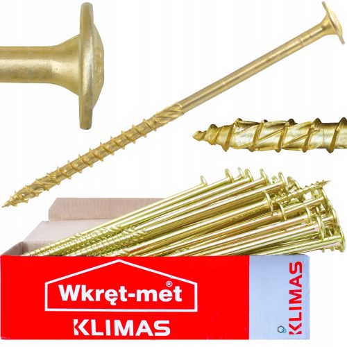 Zimmermannsschrauben Wkręt-Met WCKP-08140 8x140 mm 50 Stück