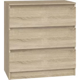  TopEshop MALWA Kommode 70 x 40 x 75 cm Sonoma-Eiche matt