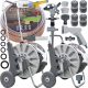 Bewässerungsschlauch - ALU TROLLEY GARTENSCHLAUCH 4-LAGIG 1/2 50M SET