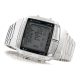  CASIO DB-360-1ADF Herrenuhr Digitalarmband Silber Metall