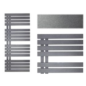    Dekorativer BADEZIMMERHEIZKÖRPER ALATUS 119x50 GRAPHIT ANTHRAZIT 528W