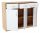  Matkam Kommode MATKAM3D3SB/S 109,3 x 35 x 85cm Sonoma Eiche matt