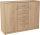  Matkam Kommode MATKAM2D5SSONOMA 109,3 x 35 x 85cm Sonoma-Eiche matt