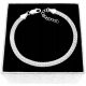  DICKES DAMEN-SILBERARMBAND, DURCHGEBRACHTES ROHR AUS 925er SILBER FÜR EIN GESCHENK