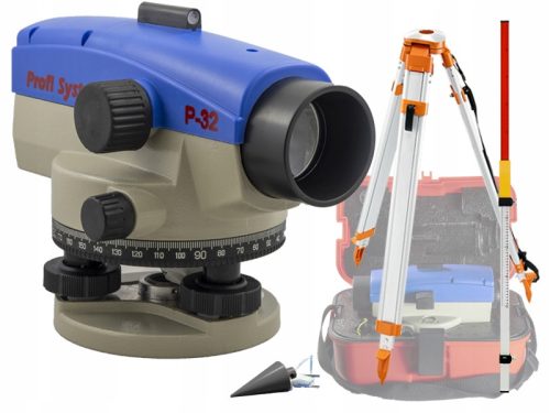 Profisystem P32 optische Wasserwaage KOMPLETTSET!