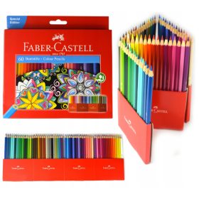    Faber-Castell Bleistiftstifte 60 Stück + Faber-Castell traditioneller schwarzer Stift