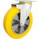 Raddurchmesser 250 mm, Aluminium-Polyurethan, 300 kg drehbar