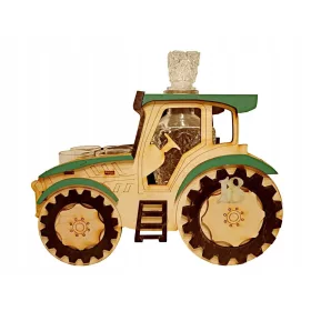  Gläser Barständer Traktor Geschenk 18. Geburtstag