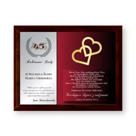  JUBILÄUMSGESCHENK HOCHZEITSJUBILÄUM 5 15 25 35 55