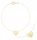  GOLD-HERZ-BEIN-ARMBAND PROMI 333