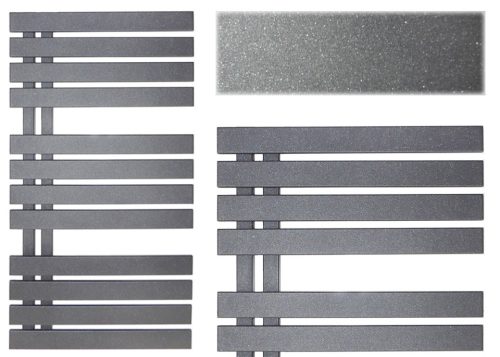  Dekorativer BADEZIMMERHEIZKÖRPER ALATUS 87,5x50 GRAPHIT ANTHRAZIT 403W
