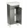 Paplinskimoebel Lugo Schrank mit Waschbecken 40x28,5x84,5 cm Graphit