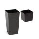  Lamela LA589-50 Blumentopf 25 x 25 x 46,5 cm Graphit